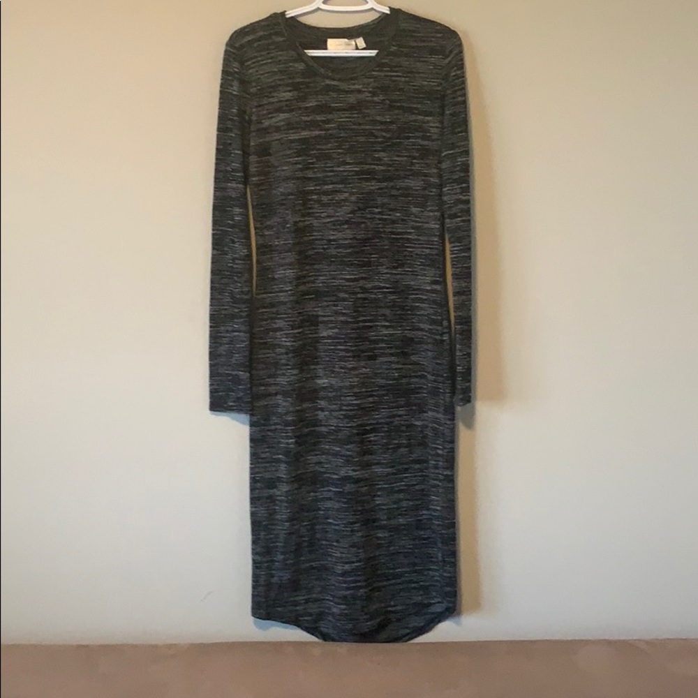 Long knit dress